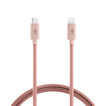 Juice USB Type C To Lighting 2M Cable MFI-Certified - Rose Gold