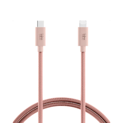 Juice USB Type C To Lighting 2M Cable MFI-Certified - Rose Gold
