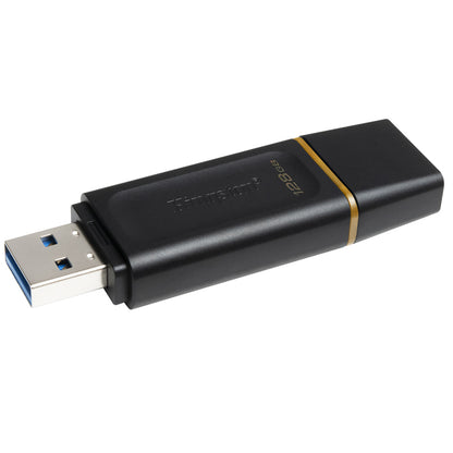 Kingston 128GB DataTraveler Exodia USB 3.2 Flash Drive - Black