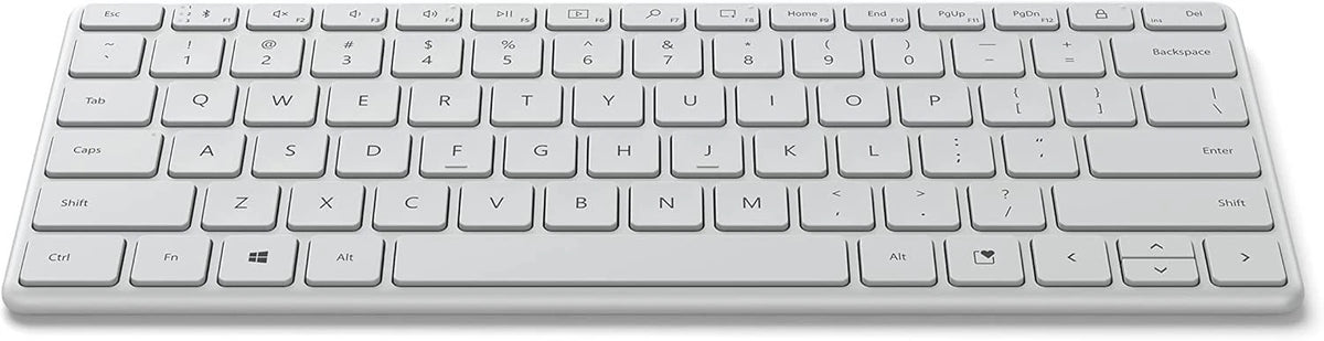 Microsoft Compact Keyboard - English Intl - White, 21Y-00051