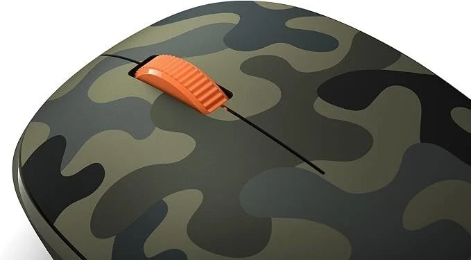 Microsoft Forest Camo Bluetooth Mouse - Green, 8KX-00030