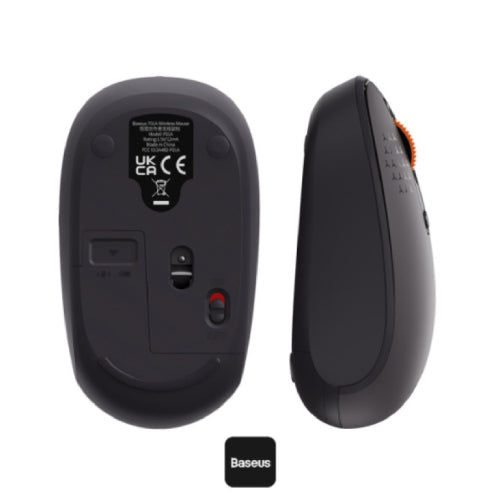 Baseus F01B Tri-Mode Wireless Mouse -  Frosted Gray