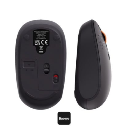 Baseus F01B Tri-Mode Wireless Mouse -  Frosted Gray