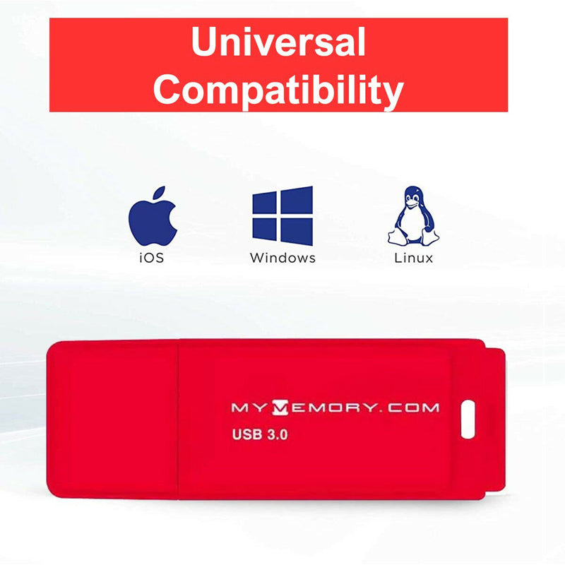 MyMemory PLUS 128GB USB 3.0 Flash Drive - 200MB/s