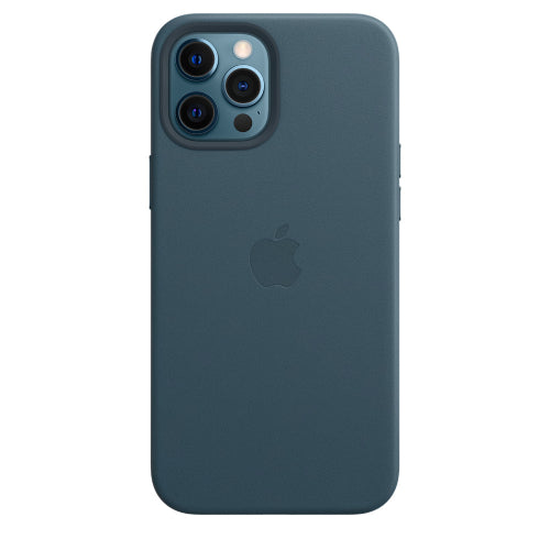Apple iPhone 12 Pro Max Leather Case with MagSafe - Baltic Blue (Open Box)