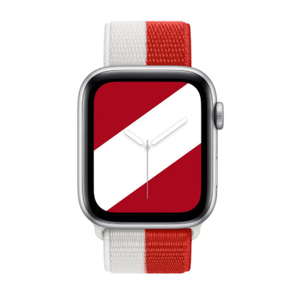 Apple Official Watch Sport Loop 42mm / 44mm / 45mm / 49mm - Red / White