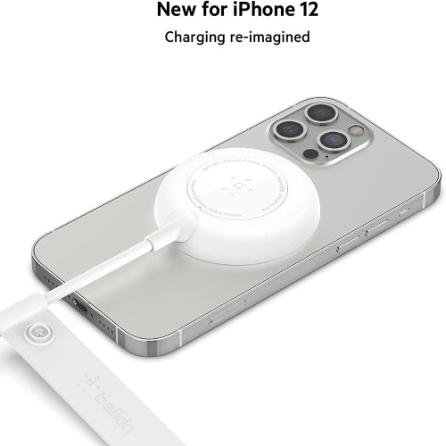 Belkin 18W MagSafe Compatible Wireless Charger - White
