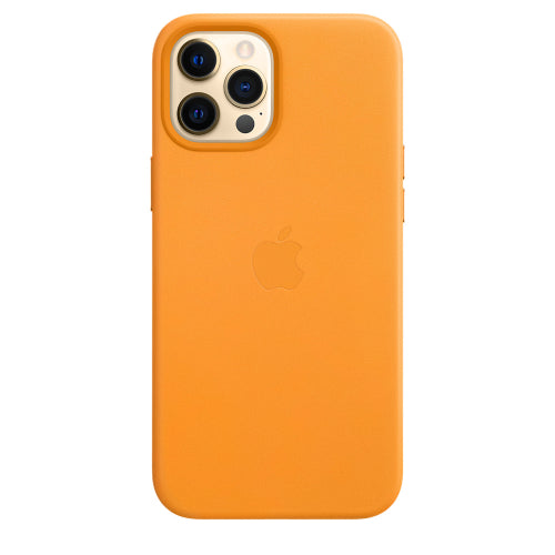 Apple iPhone 12 Pro Max Leather Case with MagSafe - California Poppy (Open Box)