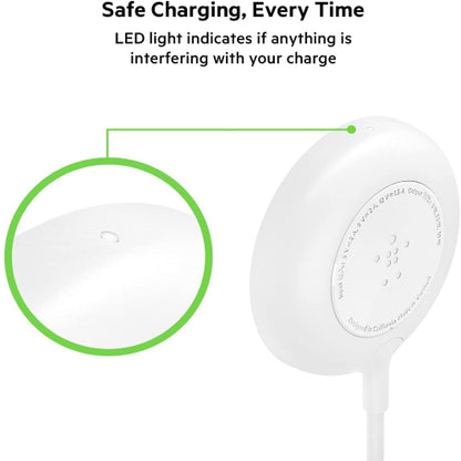 Belkin 18W MagSafe Compatible Wireless Charger - White