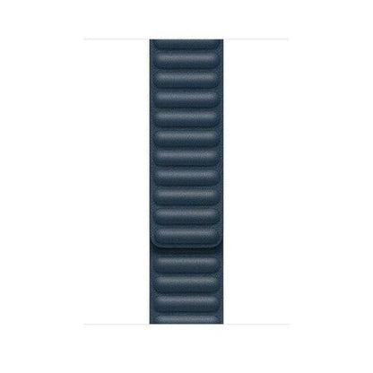 Apple Official Watch Leather Link Band 44mm - Baltic Blue