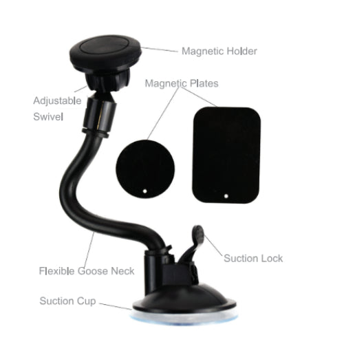 Pama Universal in Car Magnetic Window Mount Holder - Iphone 16