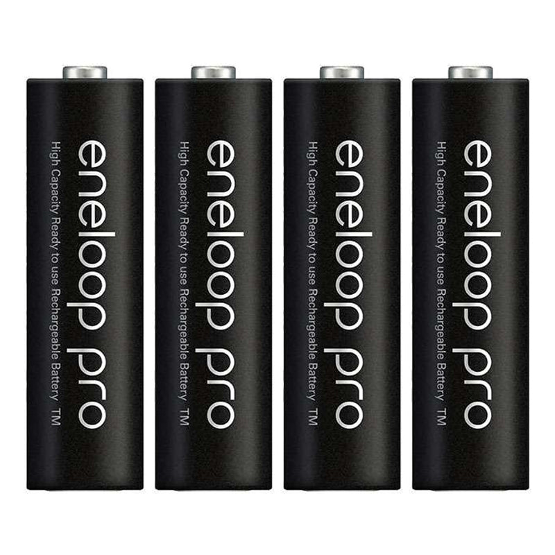 Panasonic Eneloop Quick Charger + 4 AA x 2500 mAh Rechargeable Batteries