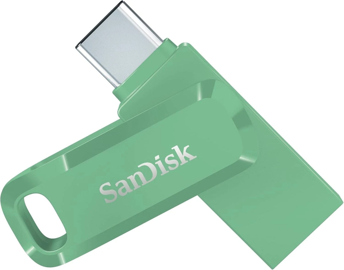 SanDisk 32GB Ultra Dual Drive Go, USB Type-C Green, SDDDC3-032G OFFICIAL REFURB