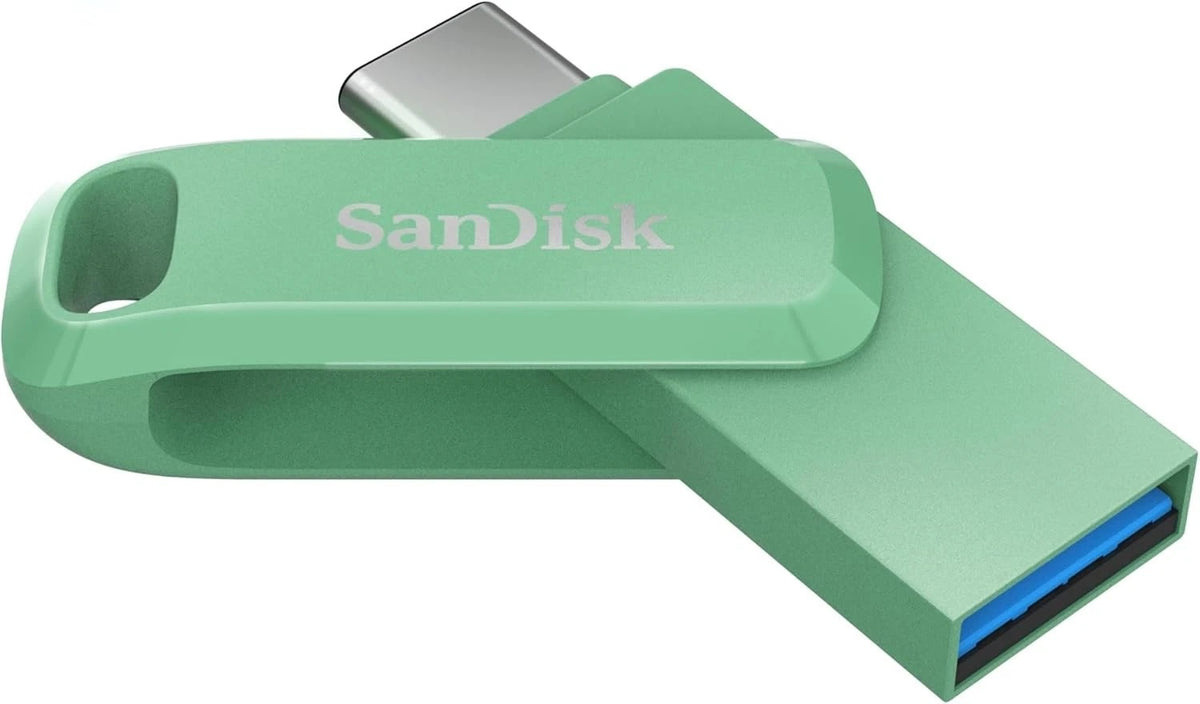 SanDisk 32GB Ultra Dual Drive Go, USB Type-C Green, SDDDC3-032G OFFICIAL REFURB