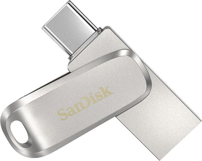 Sandisk Ultra Dual Drive Luxe, USB Type-C & Type-A Flash Drive 64GB Bulk New, SDDDC4-064G OFFICIAL REFURB