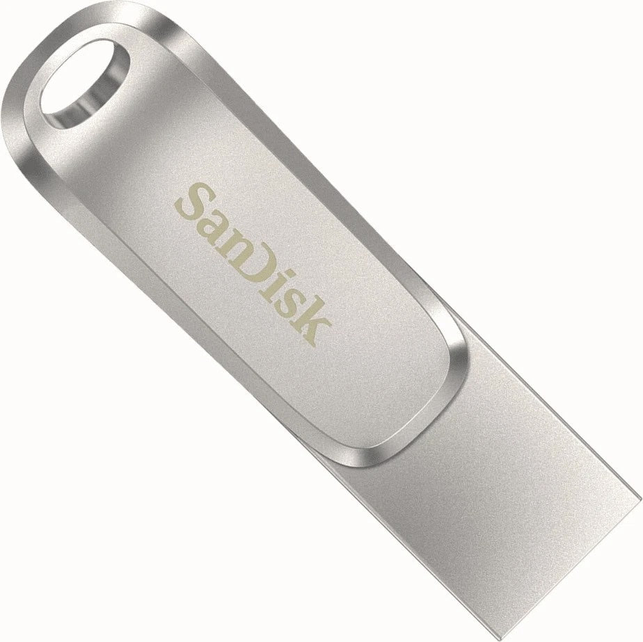 Sandisk Ultra Dual Drive Luxe, USB Type-C & Type-A Flash Drive 64GB Bulk New, SDDDC4-064G OFFICIAL REFURB