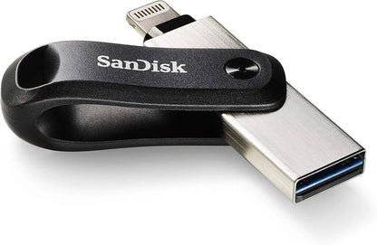 Sandisk iXpand Go Flash Drive 64GB USB & Lightning, SDIX60N-064G OFFICIAL REFURB