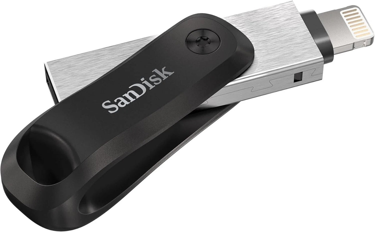 Sandisk iXpand Go Flash Drive 64GB USB & Lightning, SDIX60N-064G OFFICIAL REFURB