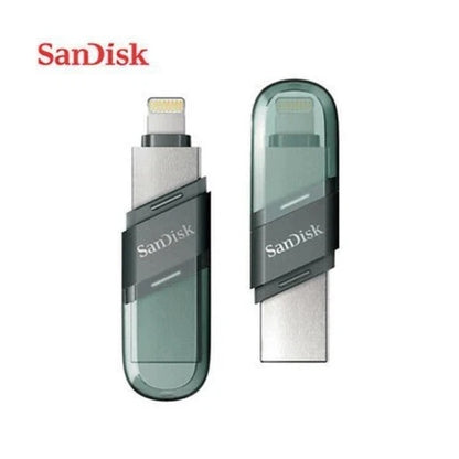 Sandisk iXpand Flash Drive Flip 64GB USB & Lightning, SDIX90N-064G OFFICIAL REFURB