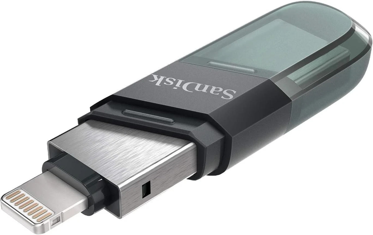 Sandisk iXpand Flash Drive Flip 64GB USB & Lightning, SDIX90N-064G OFFICIAL REFURB