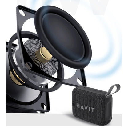 HAVIT SK874BT Portable Waterproof Wireless Speaker - Black