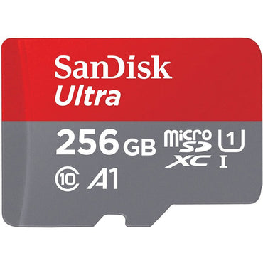 SanDisk 256GB Ultra Micro SD Card (SDXC) UHS-I A1 + Adapter - 100MB/s Sandisk Official Refurb