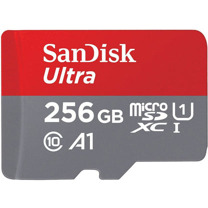 SanDisk 256GB Ultra Micro SD Card (SDXC) UHS-I A1 + Adapter - 100MB/s Sandisk Official Refurb