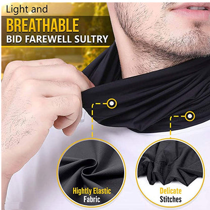 Snood Face Covering - Grey Camo