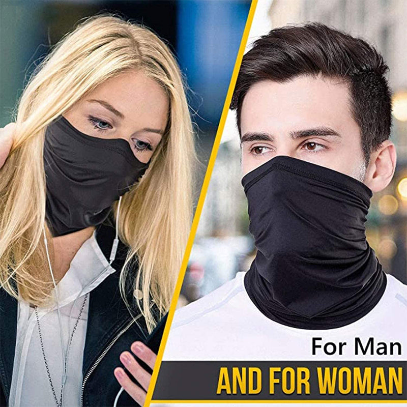 Snood Face Covering - Grey Camo