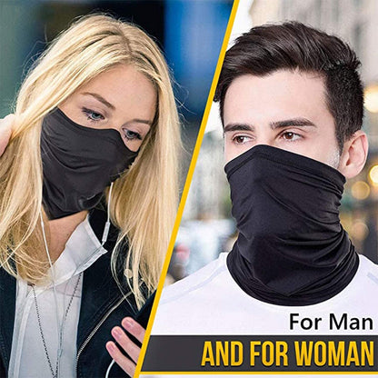Snood Face Covering - Grey Camo