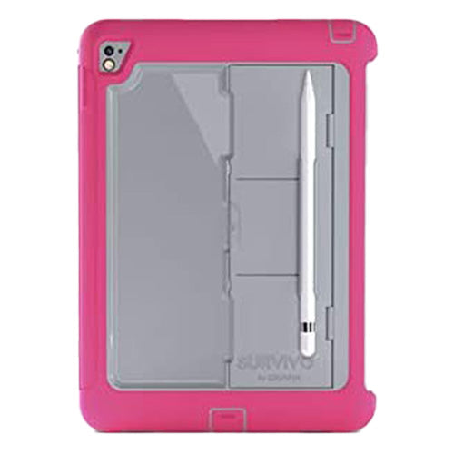Griffin Survivor Slim for iPad Pro 9.7" Grey/Pink