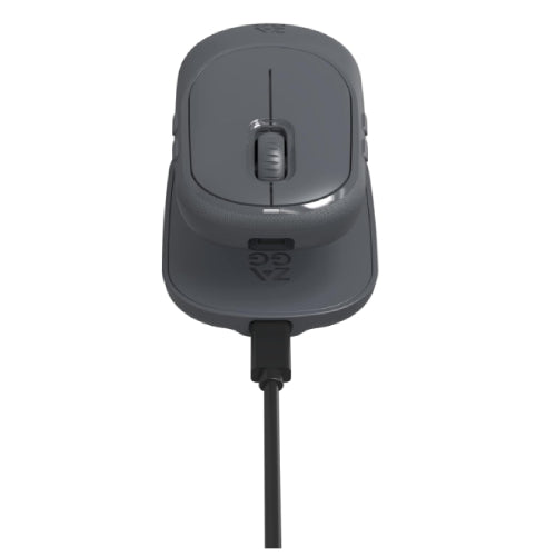 ZAGG Pro Mouse With Wireless Charging Pad - Charcoal
