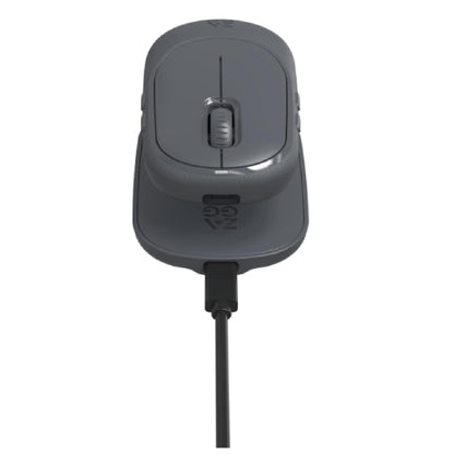 ZAGG Pro Mouse With Wireless Charging Pad - Charcoal