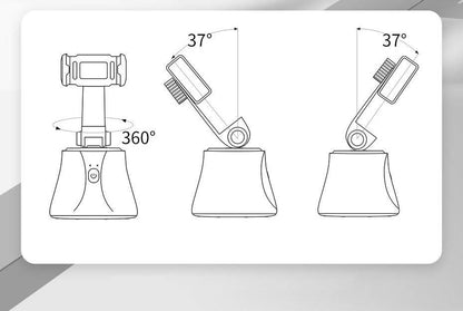 Baseus 360 AI Smart Following Shot Tripod Head White