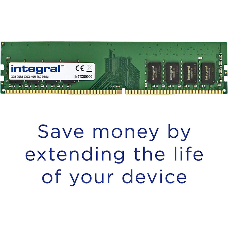Integral 32GB (2x 16GB) 2400MHz DDR4 DIMM PC Memory Module Kit
