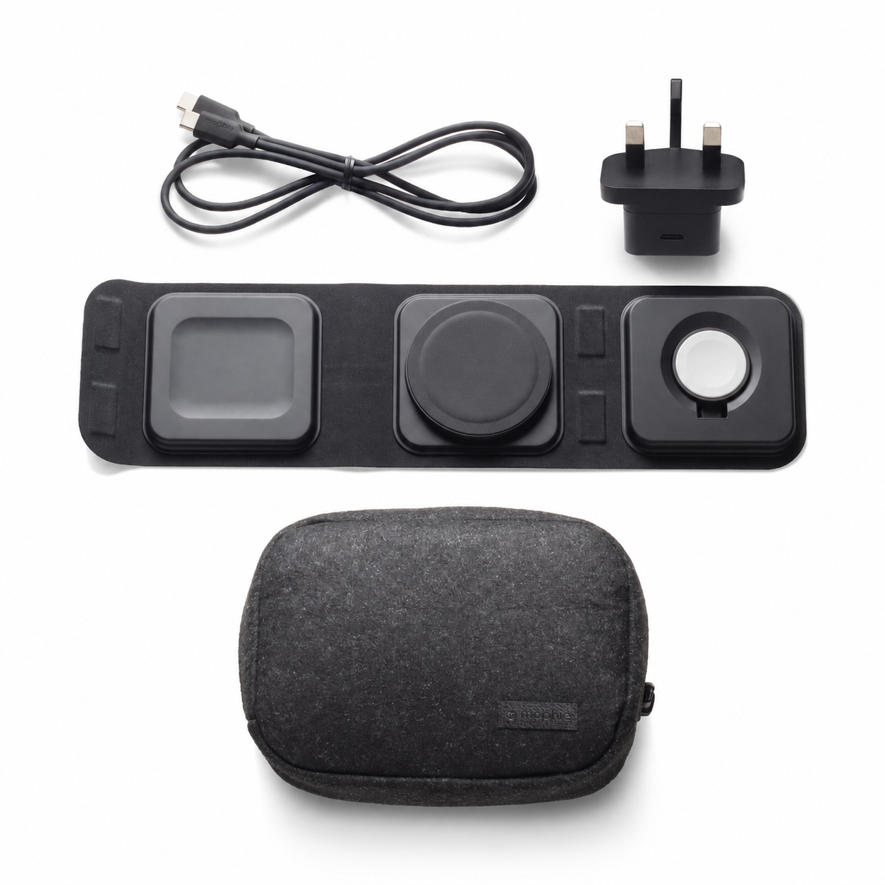 Mophie 3-in-1 Travel MagSafe Compatible Charger