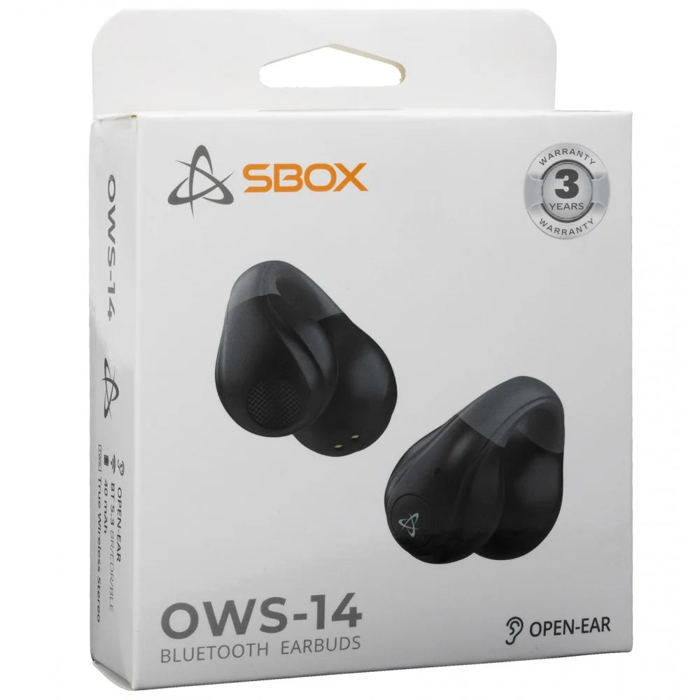 SBOX Bluetooth Headset with Microphone EB-OWS14 Black