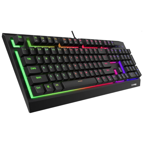 Rapoo V52S Gaming Backlit Membrane  (QWERTY) - Black