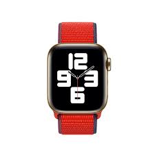 Apple Watch Red Sport Loop Band 40mm Adjustable New Opened Box MG443ZM/A