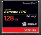 SanDisk Extreme Pro Compact Flash Memory Card 128GB 160 MB/s - Refurb