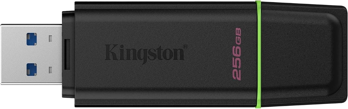 Kingston DataTraveler Exodia 256GB USB Flash Drive, 256GB, USB 3.2 Gen 1, Green / Black