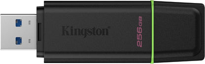 Kingston DataTraveler Exodia 256GB USB Flash Drive, 256GB, USB 3.2 Gen 1, Green / Black