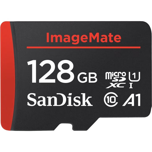 SanDisk SDSQUAR-128G-AW6KA 128GB ImageMate microSDXC UHS-1 Memory Card OFFICIAL REFURB