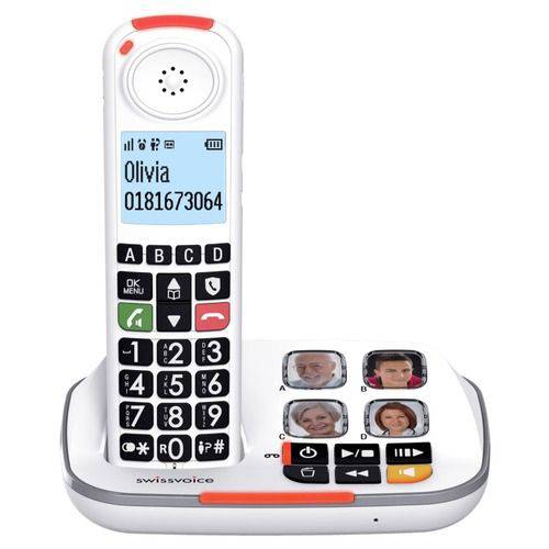 Swissvoice XTRA 2355 Cordless Phone 30 Mins Answering Machine