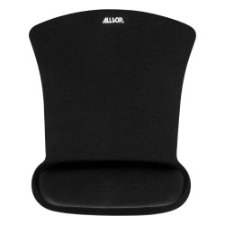 Allsop Gel Mousepad w/ Wrist Rest - Black