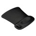 Allsop Gel Mousepad w/ Wrist Rest - Black