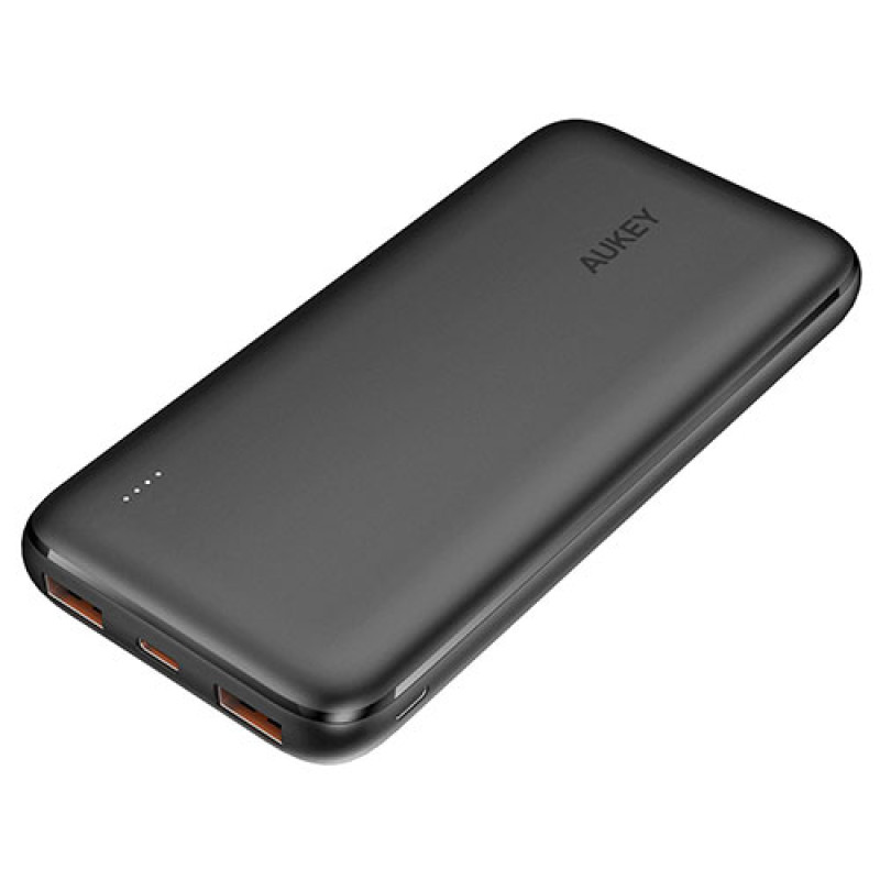 AUKEY PB-N73S 18W PD USB C Portable Charger Black 10000mAh