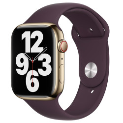 Apple Official Watch Band 42mm / 44mm / 45mm Strap - Sport Dark Cherry