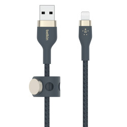 Belkin BoostCharge Pro Flex Braided USB Type A to Lightning Cable - 3M