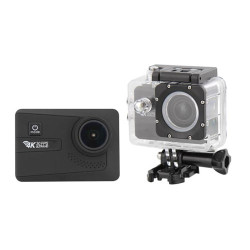 T'nB Full HD 1080p 4K WiFi Action Camera with Waterproof Case - Black -  15 Accessories Included